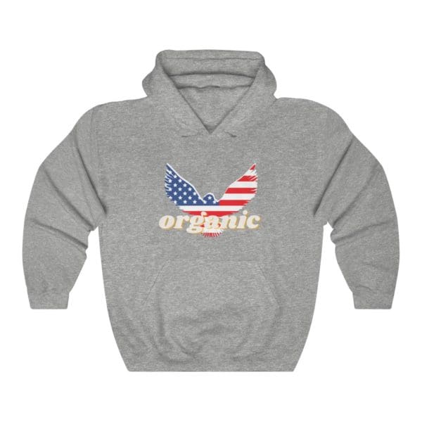 Organic Hoodie Dark Grey