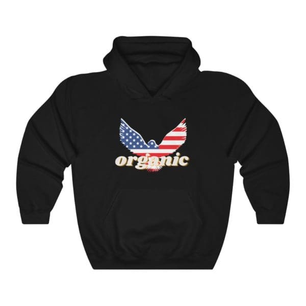 Organic Hoodie Black