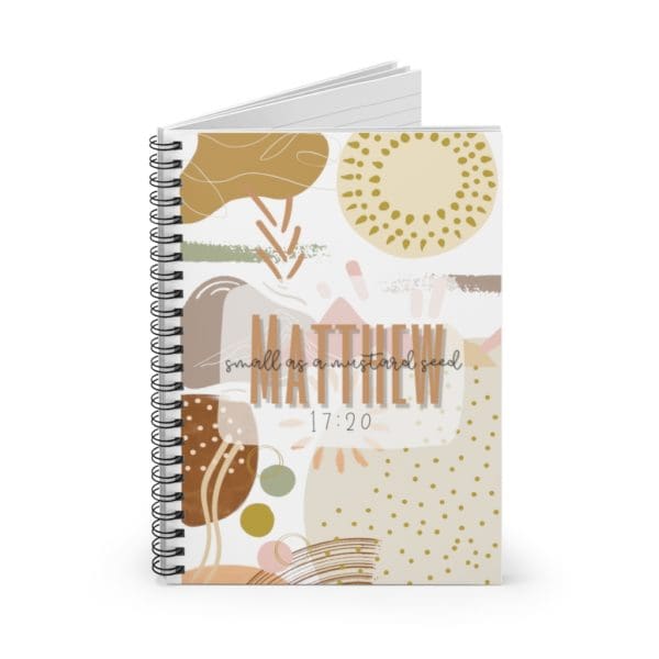 Matthew 17:20 Notebook