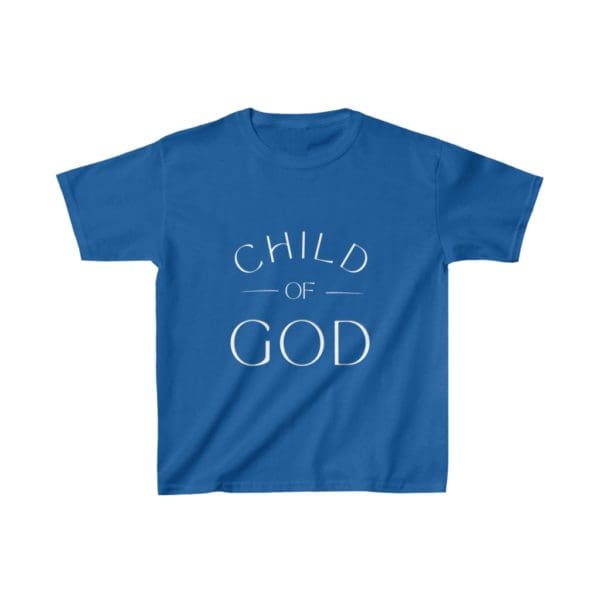 Child Of God, Blue T-Shirt