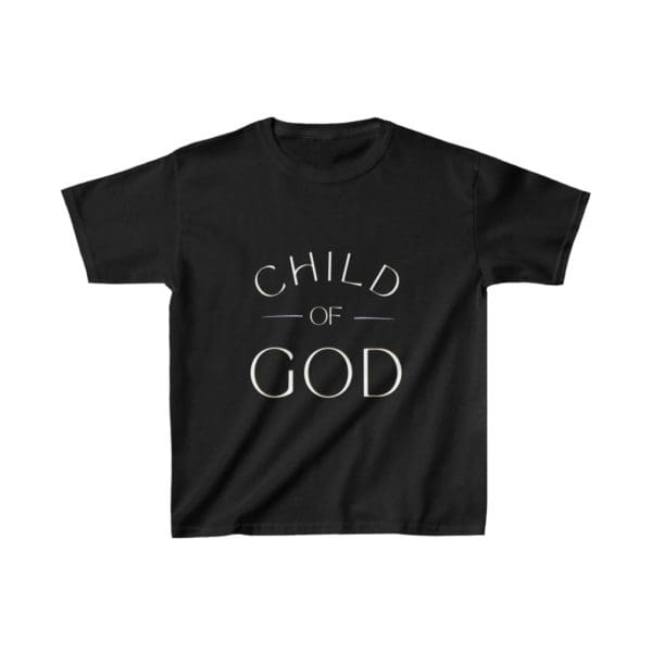 Child Of God, Black T-Shirt