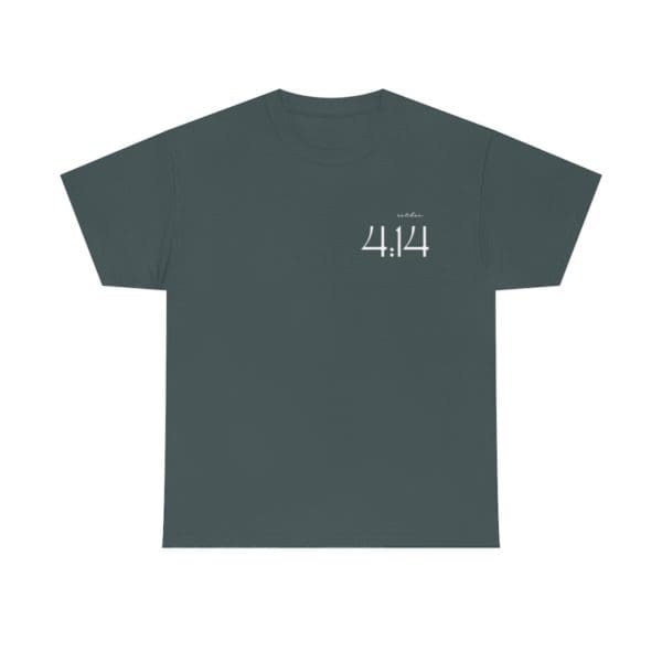 Front, Esther 4:14, Charcoal T-Shirt