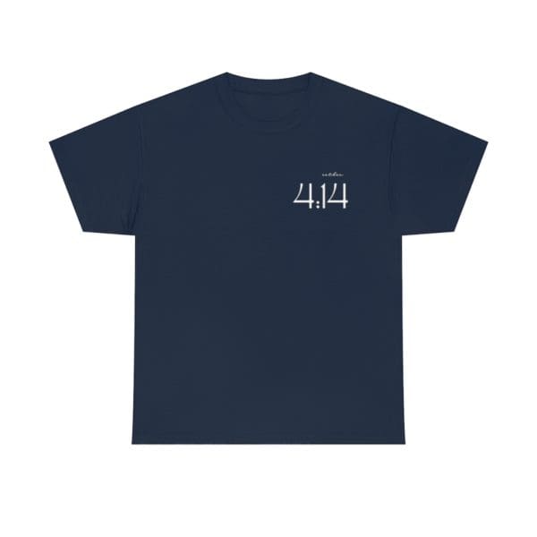 Front, Esther 4:14, Navy T-Shirt