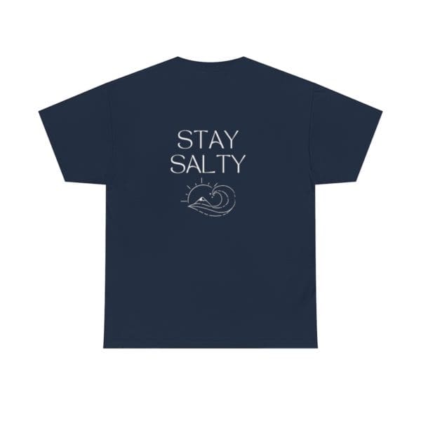 Back, Matthew 5:13, Navy T-Shirt