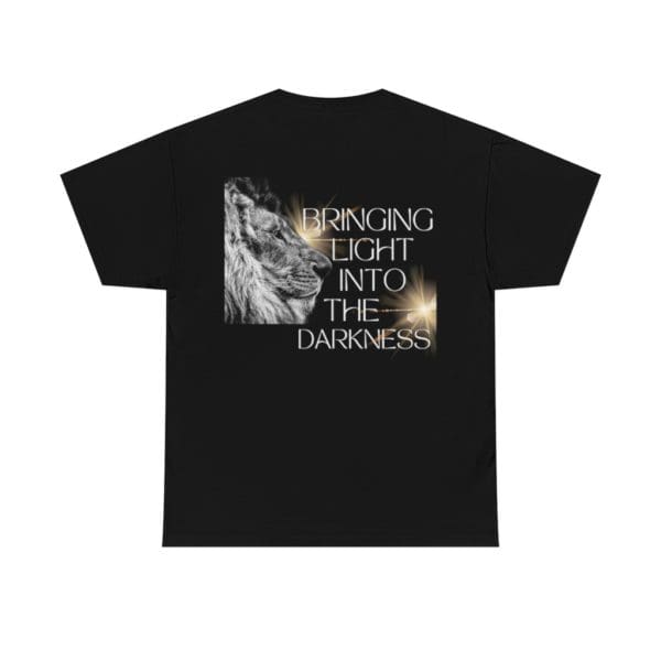 Back, Light Into Darkness, Black T-Shirt