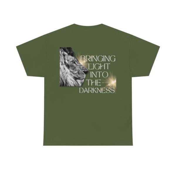 Back, Light Into Darkness, Green T-Shirt