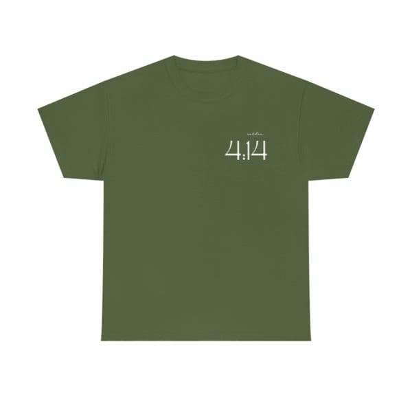 Front, Esther 4:14, Green T-Shirt