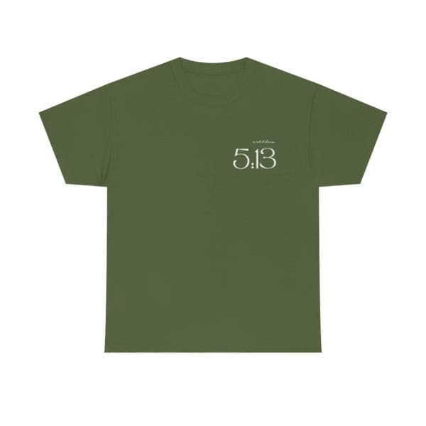 Front, Matthew 5:13, Green T-Shirt