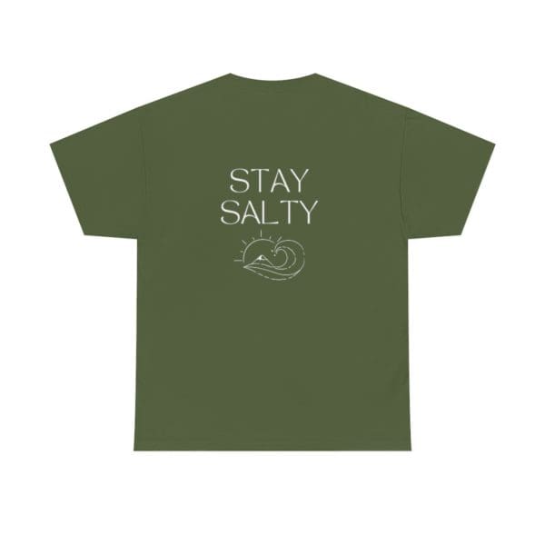 Back, Matthew 5:13, Green T-Shirt