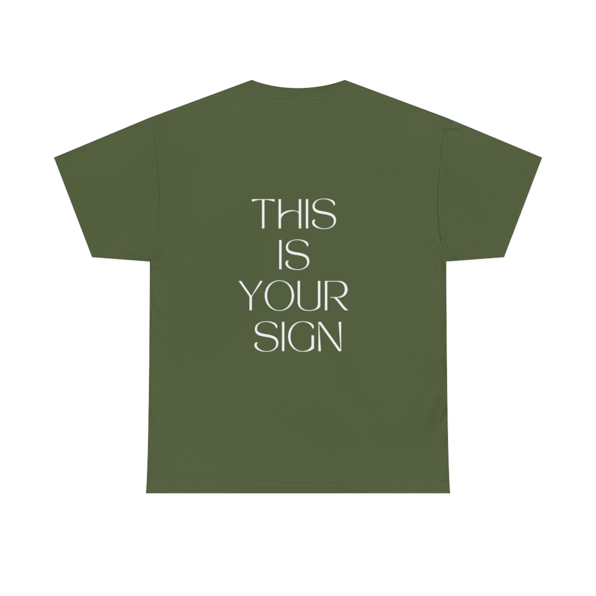 Isaiah 8 18 This Is Your Sign T Shirt SAAMS Light