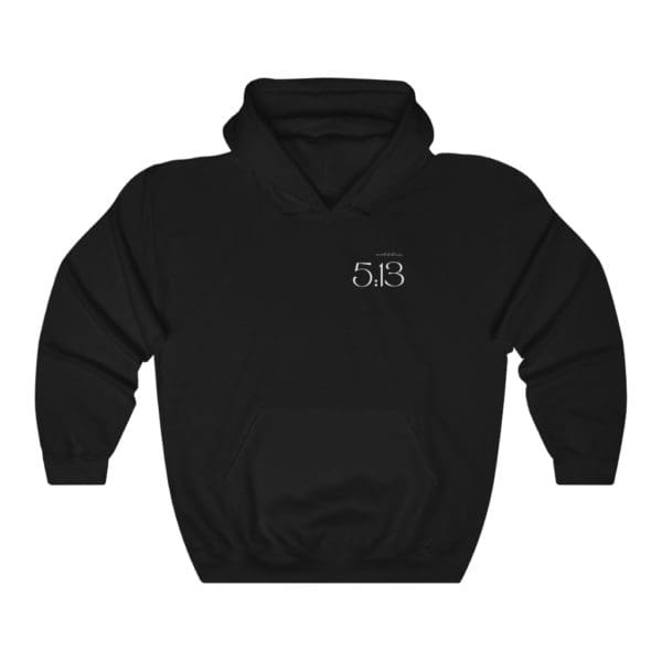 Front, Matthew 5:13 Black Hoodie