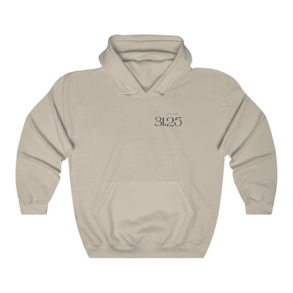 Front, Proverbs 31:25, Sand Hoodie