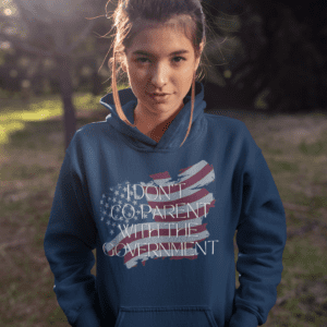 I Don't Co-Parent With The Government Hoodie Mockup