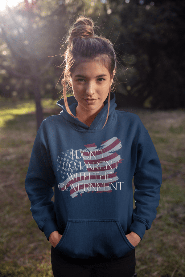 I Don't Co-Parent With The Government Hoodie Mockup