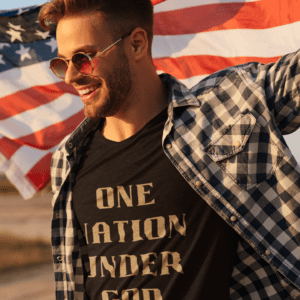 One Nation Under God, T-Shirt Mockup