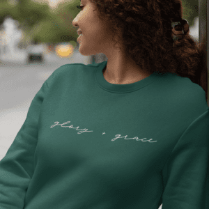 Glory + Grace Crewneck Mockup