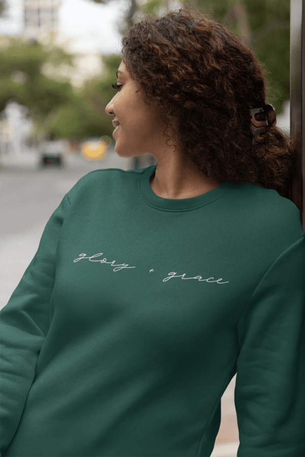 Glory + Grace Crewneck Mockup