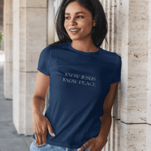 Know Jesus Know Peace Tshirt Mockup